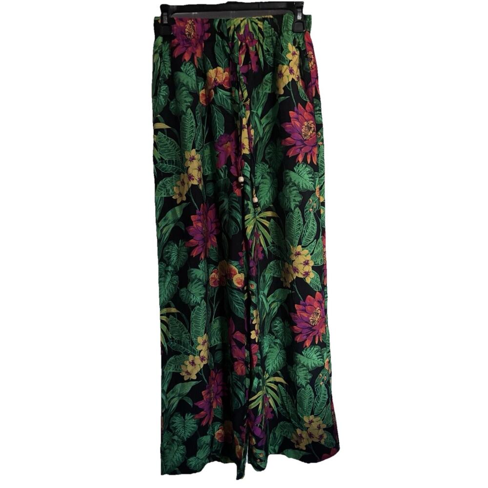 Panama Jack Palazzo Pants Small Beach Vacation Resort Wear Swim Suit Coverup